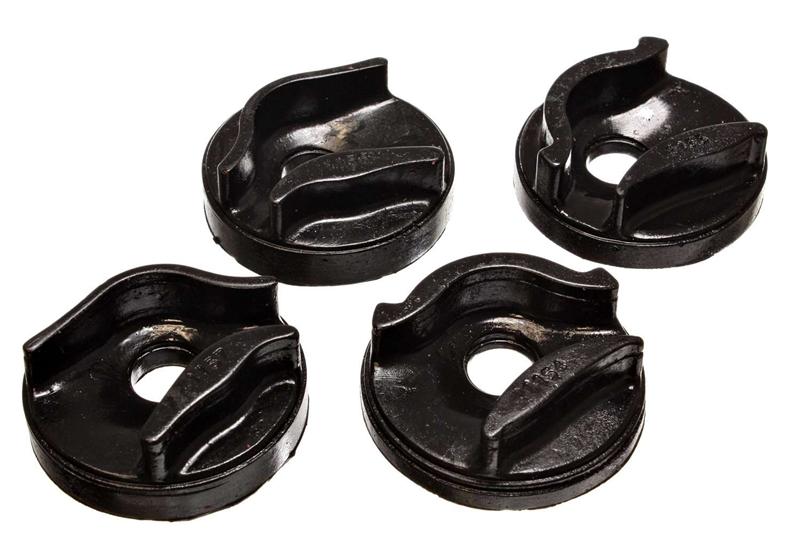 Nissan Sentra Motor Mount Insert Set - Energy Suspension - Hyper-Flex™ Performance Polyurethane - Black - `00-`01